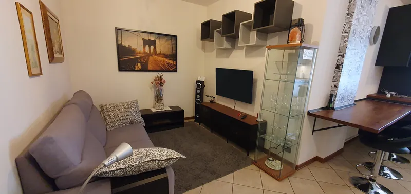 Sofa and TV corner in the living room